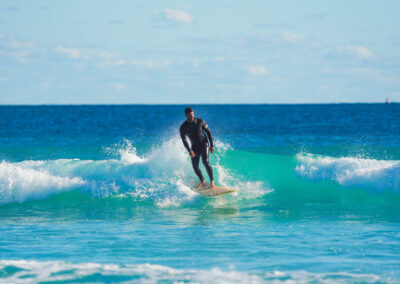 surfing in Geraldton