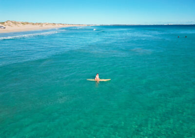 surfing in Geraldton