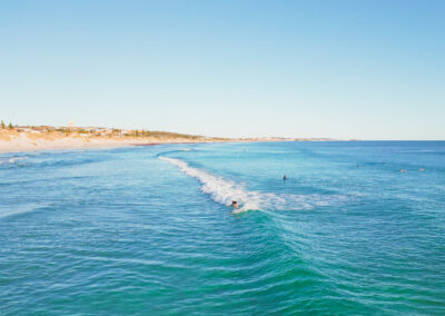 surfing in Geraldton