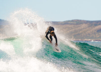 surfing in Kalbarri