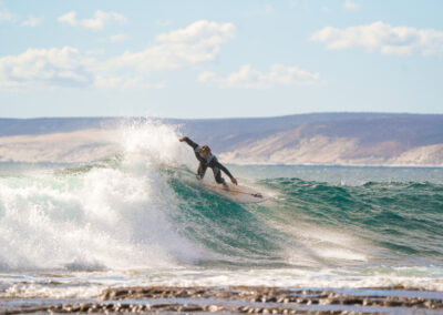 surfing in Kalbarri