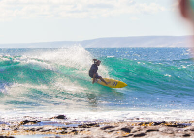 surfing in Kalbarri