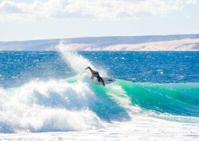 surfing in Kalbarri