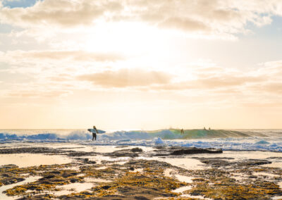 surfing in Kalbarri
