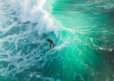 surfing in Kalbarri