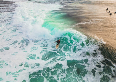 surfing in Kalbarri