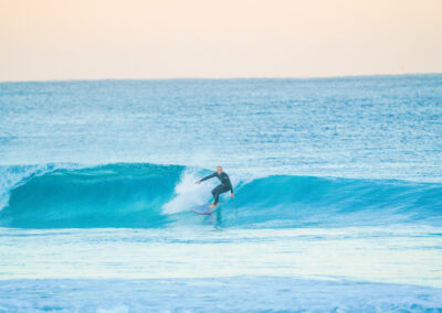 Surfing in Lancelin