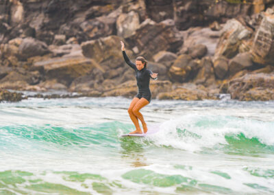 surfing in merimbula
