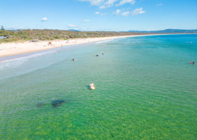 surfing in merimbula