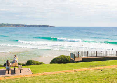 surfing in merimbula