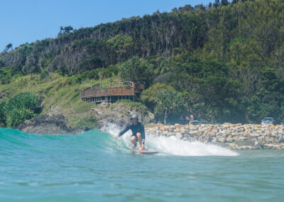 Surfing in Scotts Head