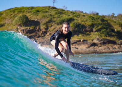 Surfing in Scotts Head