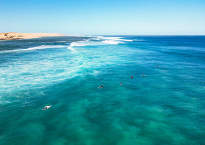 Surfing in Gnaraloo