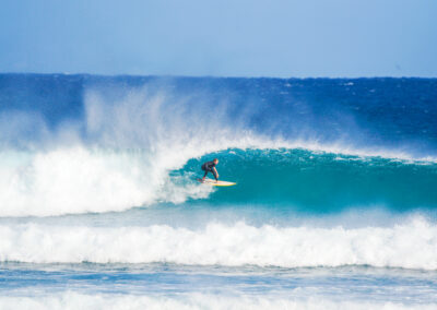 Surfing in Gnaraloo