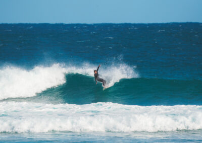 Surfing in Gnaraloo