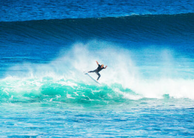 surfing in Margret River