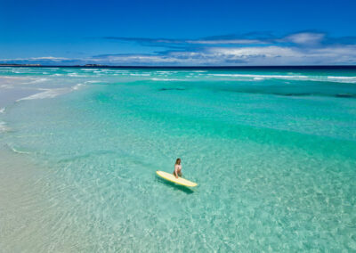surfing in Margret River