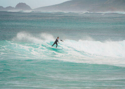 surfing in Margret River