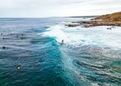 surfing in Margret River